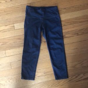 Grey Athleta capri leggings